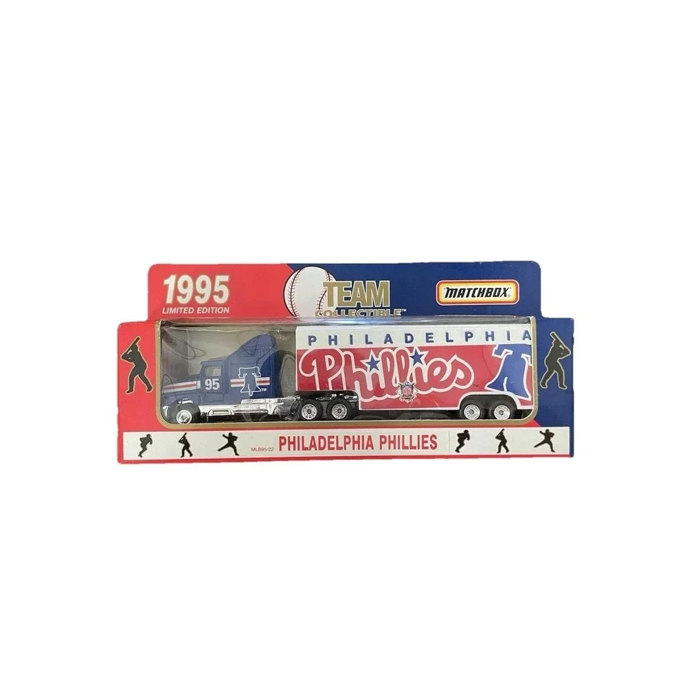 Matchbox 1995 Phillies Team Collectible‎ Tractor Trailer Semi National League